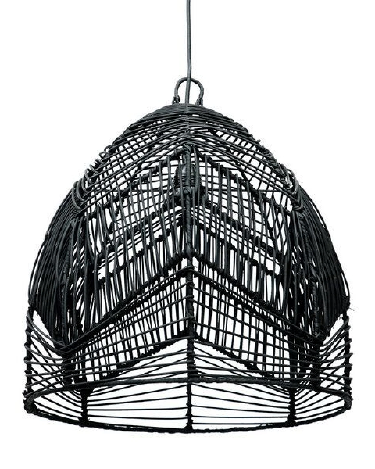 Bazar Bizar The Bala Pendelleuchte aus natürlichem Rattan – Ansicht 2