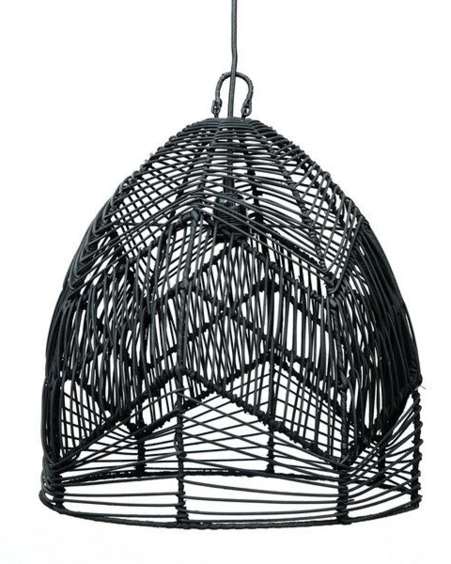 Bazar Bizar The Bala Pendelleuchte aus natürlichem Rattan – Ansicht 3