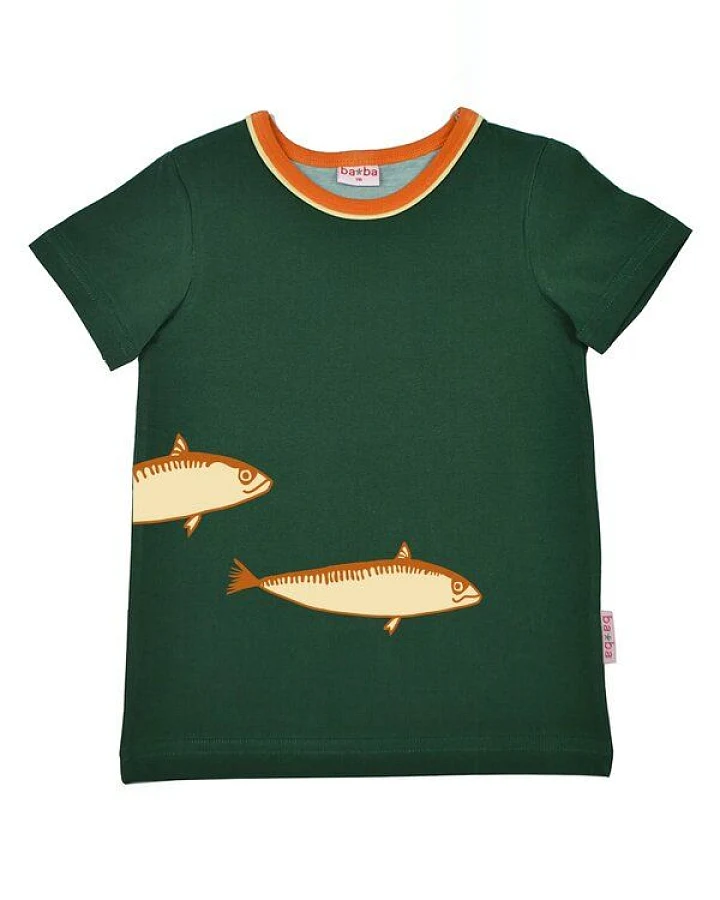 T-Shirt mit Fischen von baba Kidswear