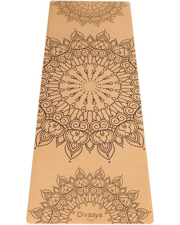 Divasya Yogamatte aus Kork & Naturkautschuk