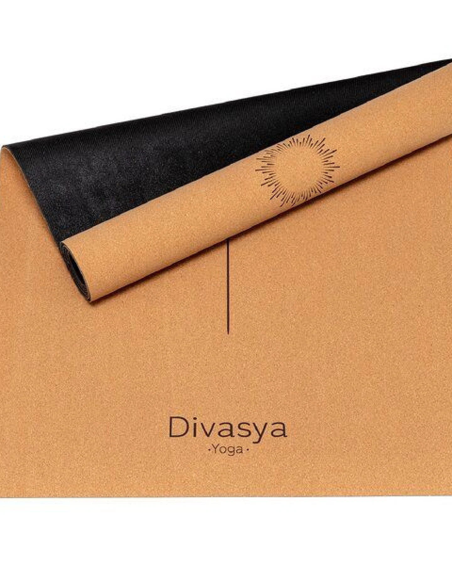 Divasya Yogamatte aus Kork & Naturkautschuk – Ansicht 4
