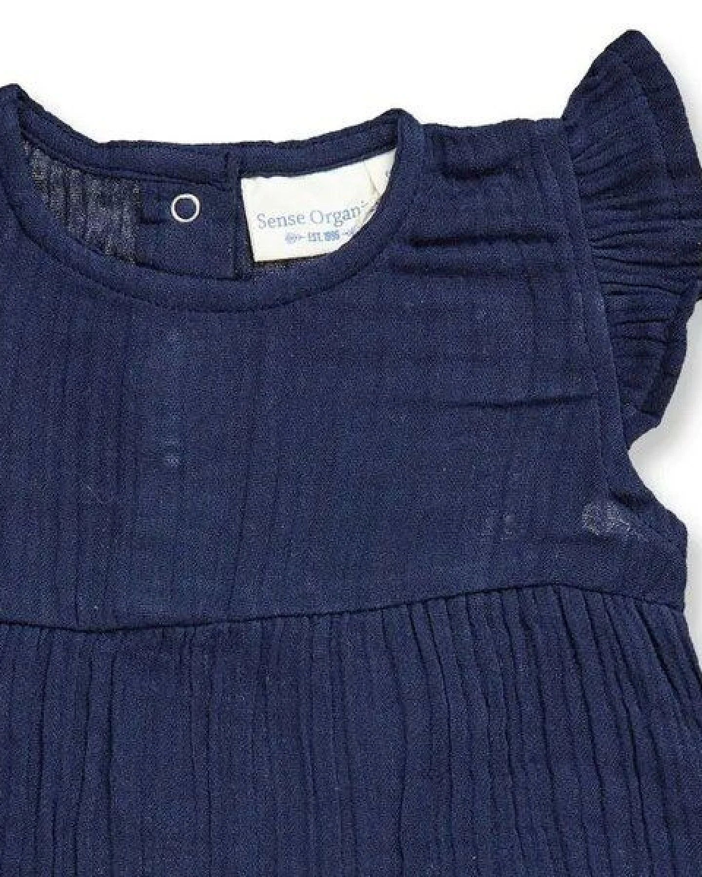 sense-organics Bequemer Baby Overall aus Musselin Marli von Sense Organics (Butterfly Romper) – Ansicht 2