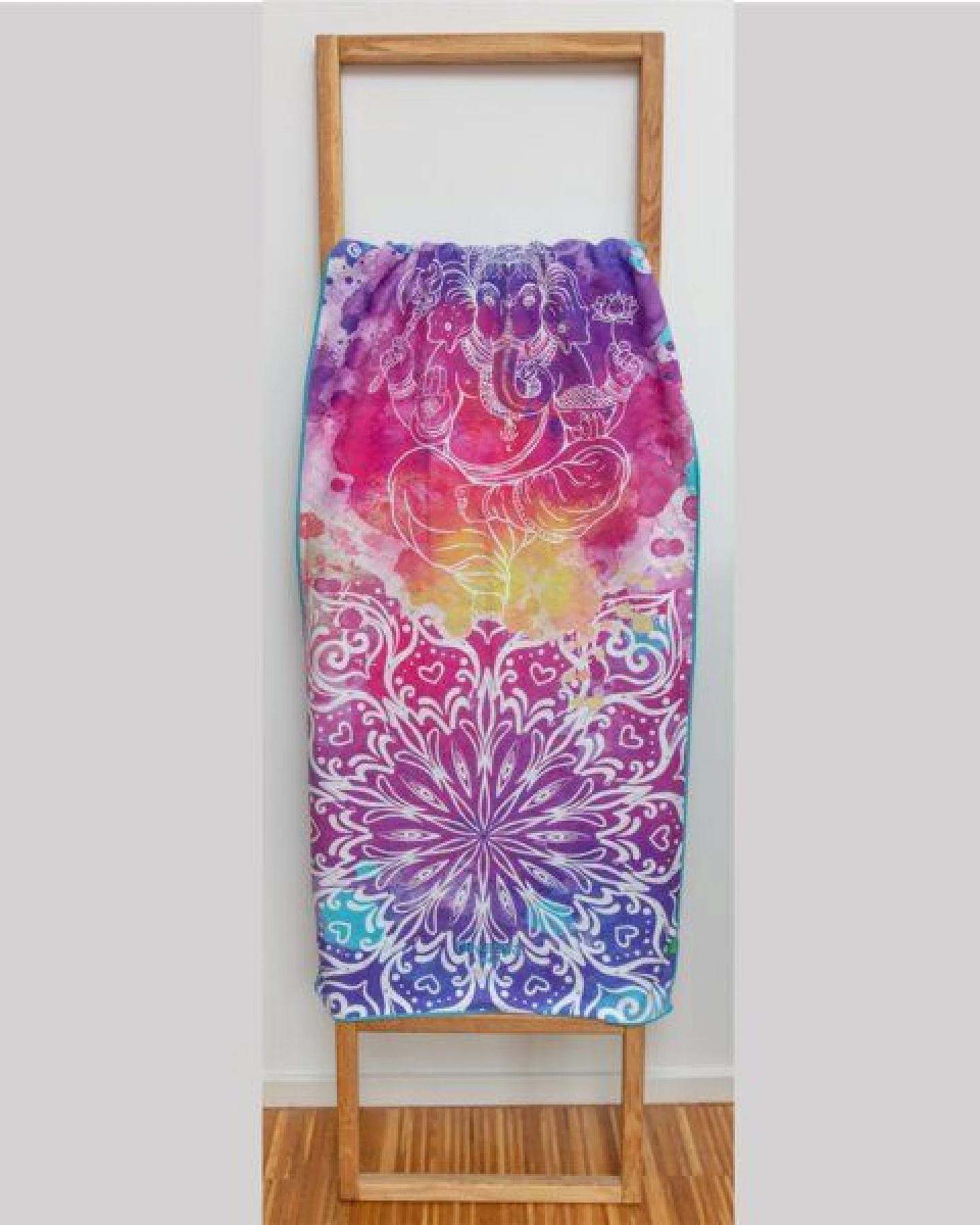 Divasya Rutschfestes Yoga Handtuch im 2er-Set – Ansicht 2