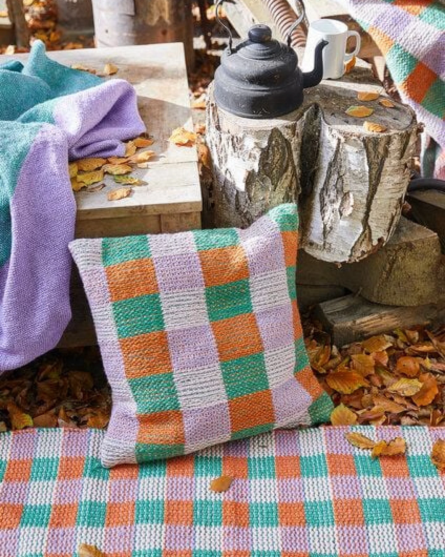 liv interior Recyceltes In-/Outdoorkissen SQUARE – Ansicht 4