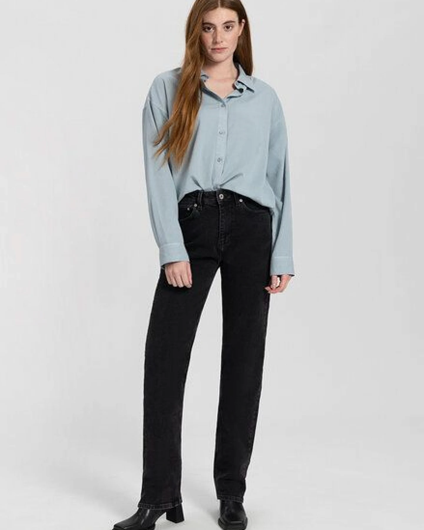 Kuyichi Jeans - Rosa Straight - aus Bio-Baumwolle – Ansicht 2