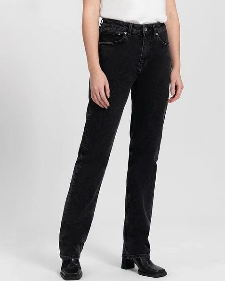 Kuyichi Jeans - Rosa Straight - aus Bio-Baumwolle
