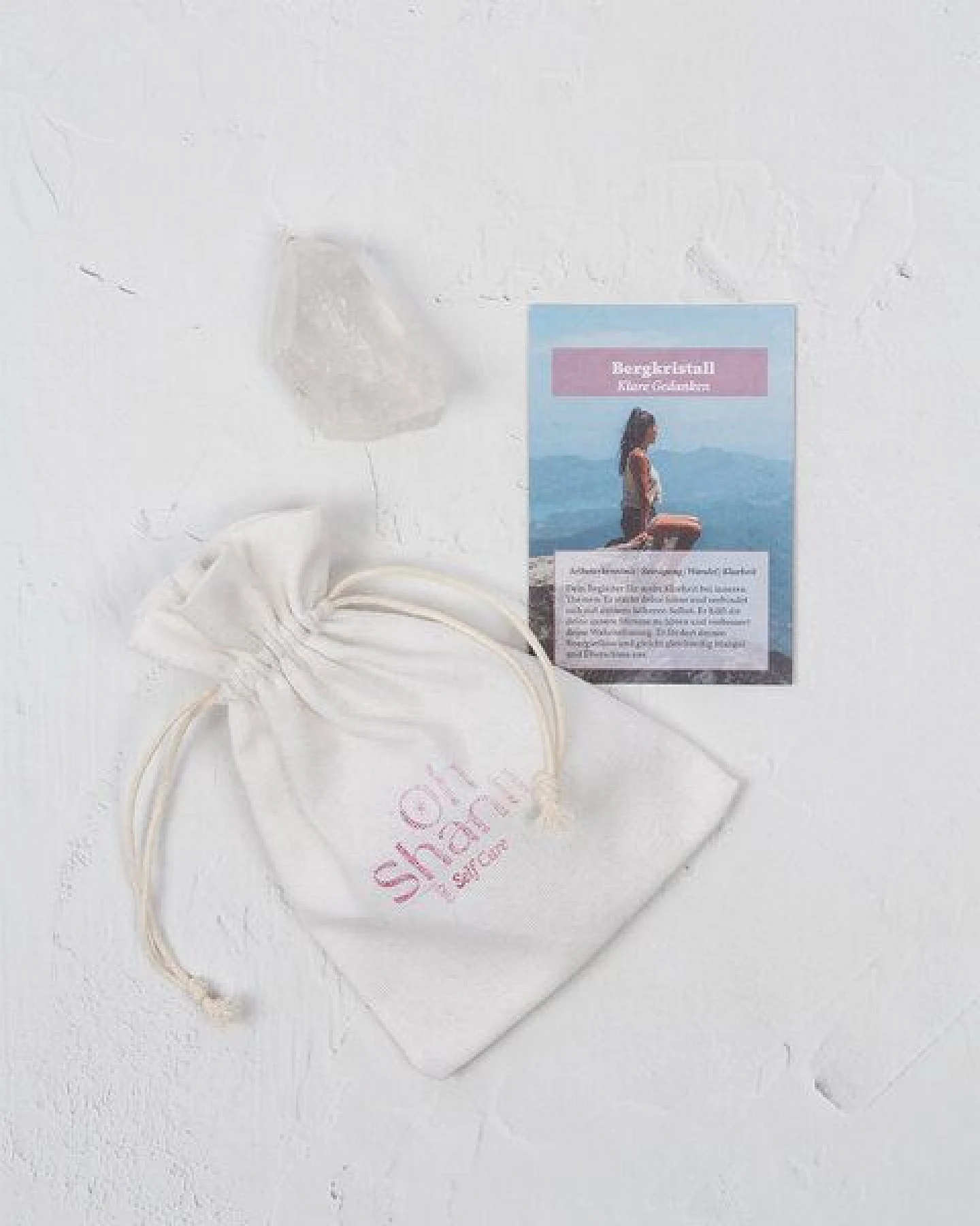 Oh Shanti Bergkristall Spitze – Ansicht 4