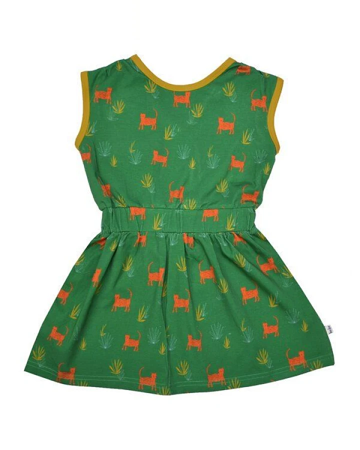 Dilara Dress Cat von baba Kidswear