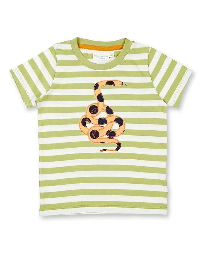 sense-organics Sense Organics Kinder Ringel T-Shirt Bio Baumwolle