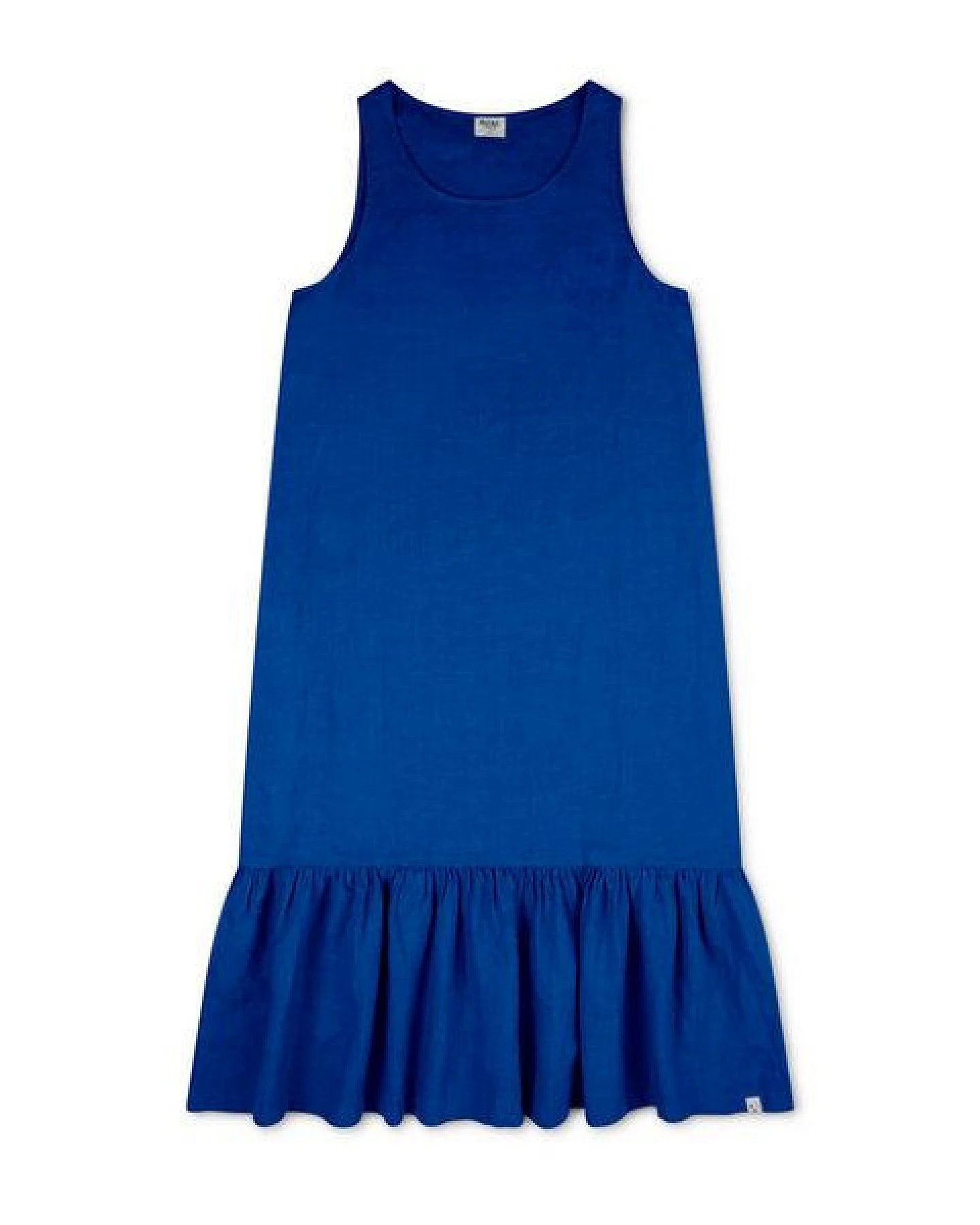 Matona Langes Kleid mit Rüschen für Frauen aus Leinen / Frill Dress – Ansicht 2