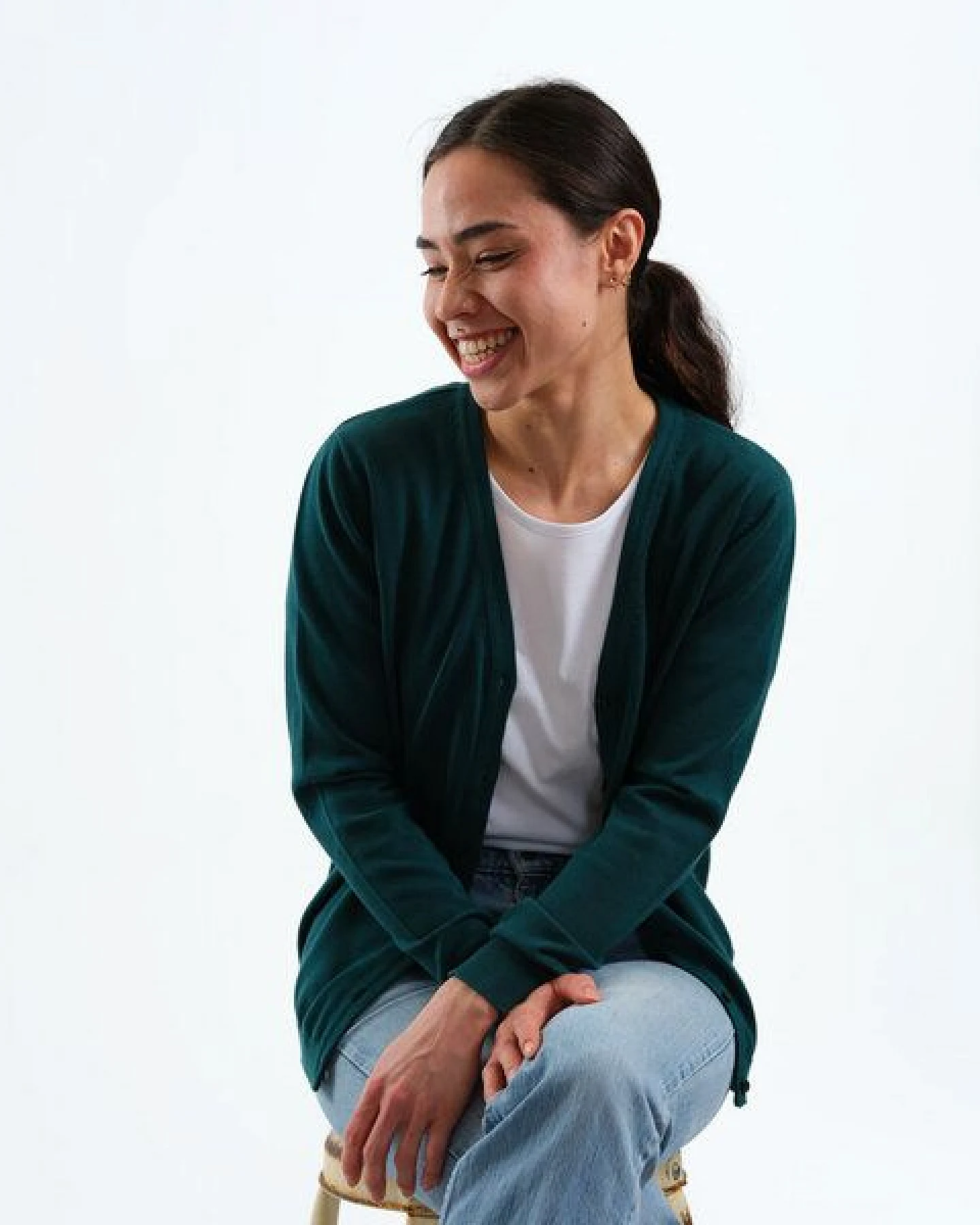 GARY MASH Cardigan Jodie aus Biobaumwolle – Ansicht 4