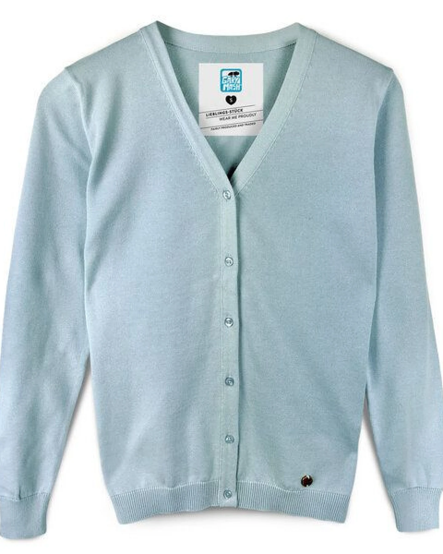GARY MASH Cardigan Jodie aus Biobaumwolle – Ansicht 2