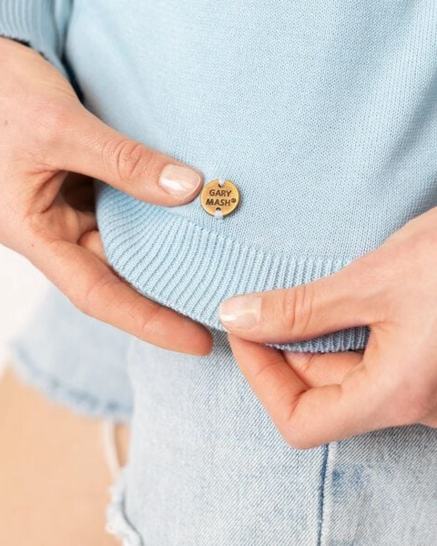 GARY MASH Cardigan Jodie aus Biobaumwolle – Ansicht 4