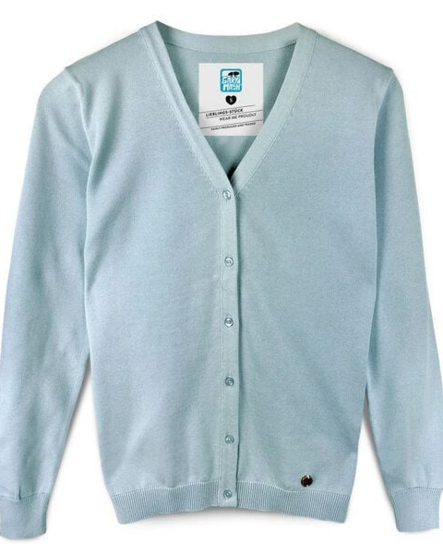 GARY MASH Cardigan Jodie aus Biobaumwolle – Ansicht 2