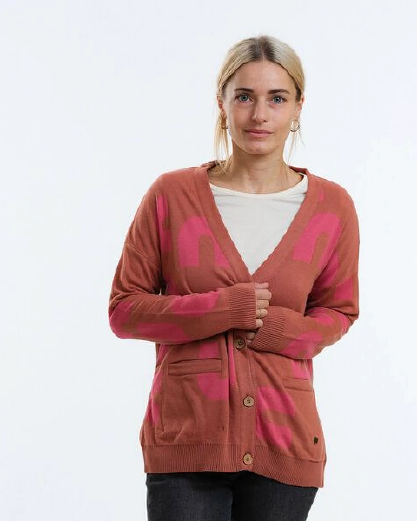 GARY MASH Stickjacke Sue aus Biobaumwolle – Ansicht 3