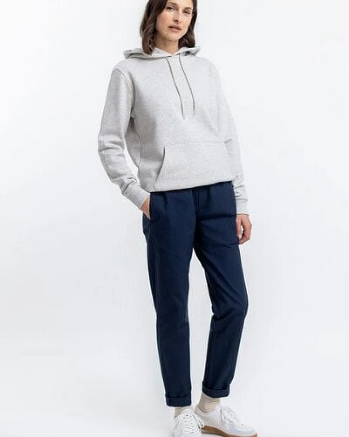 Rotholz Logo Hoodie aus Bio-Baumwolle