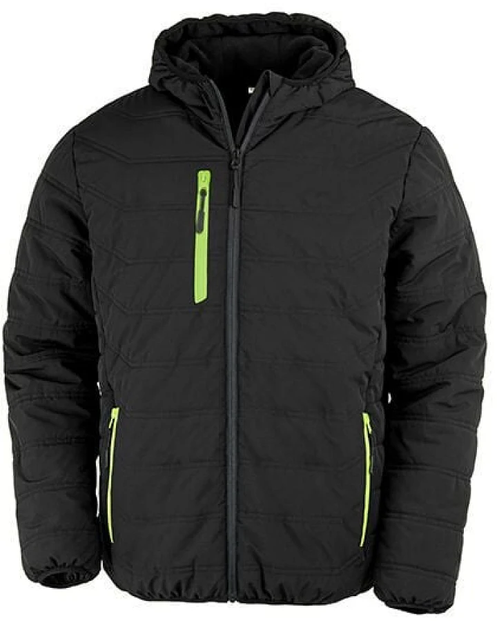 Schwarz/Lime