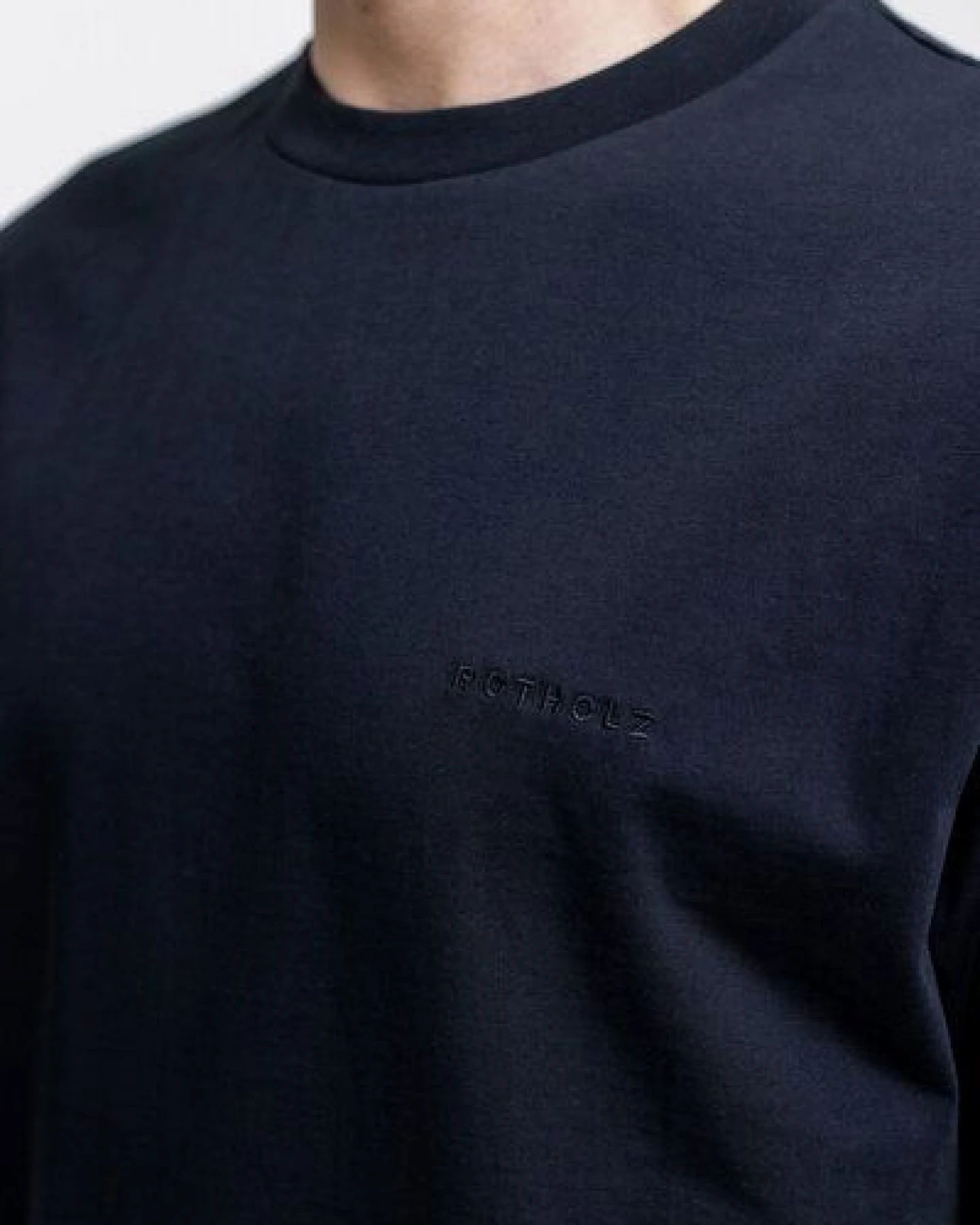 Rotholz Logo T-Shirt aus Bio-Baumwolle – Ansicht 2
