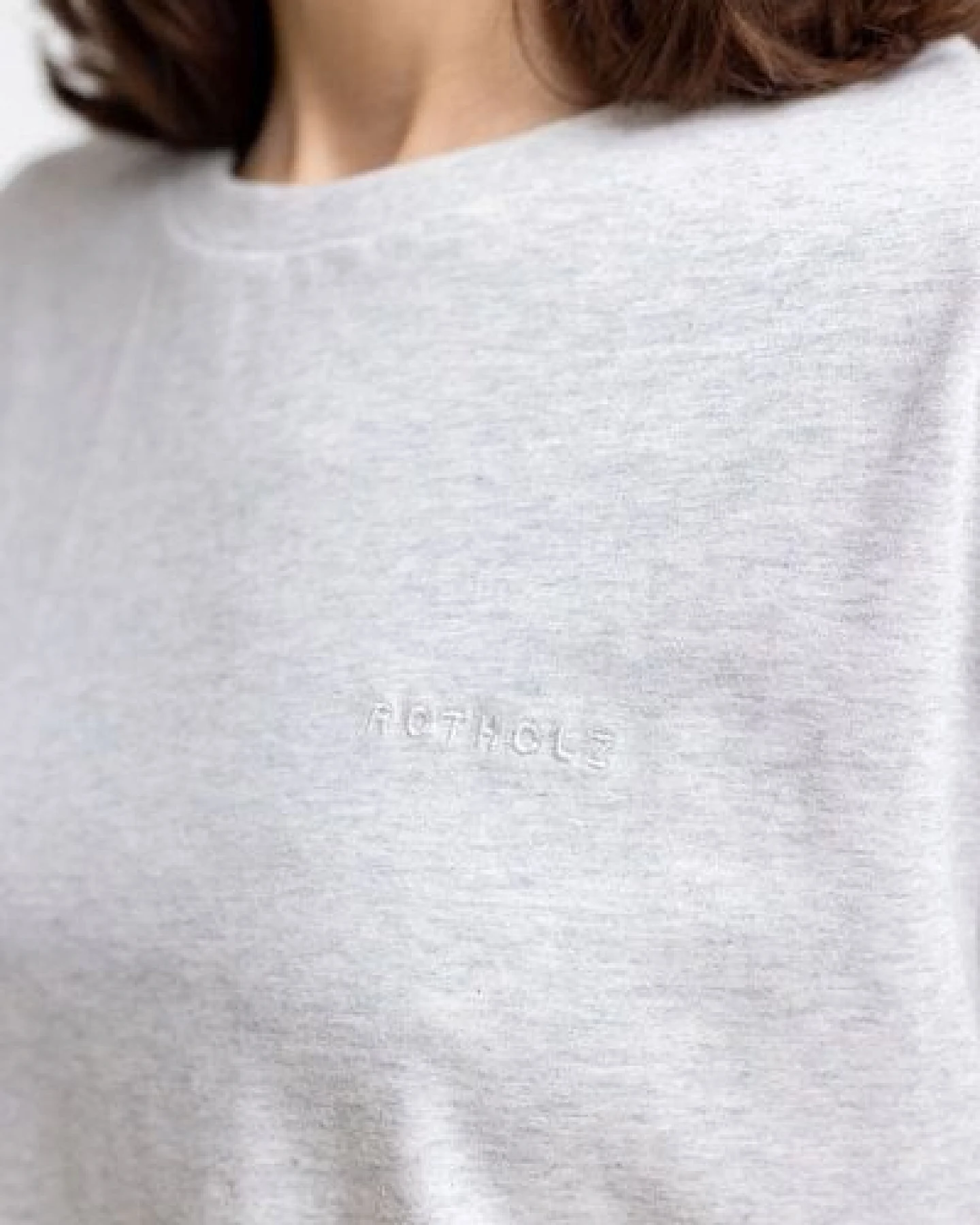 Rotholz Logo T-Shirt aus Bio-Baumwolle – Ansicht 4