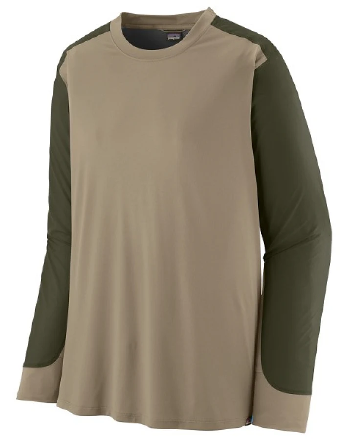 Patagonia - L/S Dirt Craft Jersey - Radtrikot Gr S beige