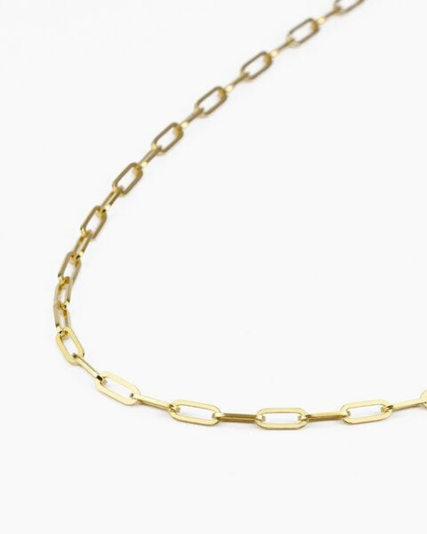 Paeoni Colors Klassische Gliederkette aus 18k Gold Vermeil, 925 Sterling Silber – Ansicht 2