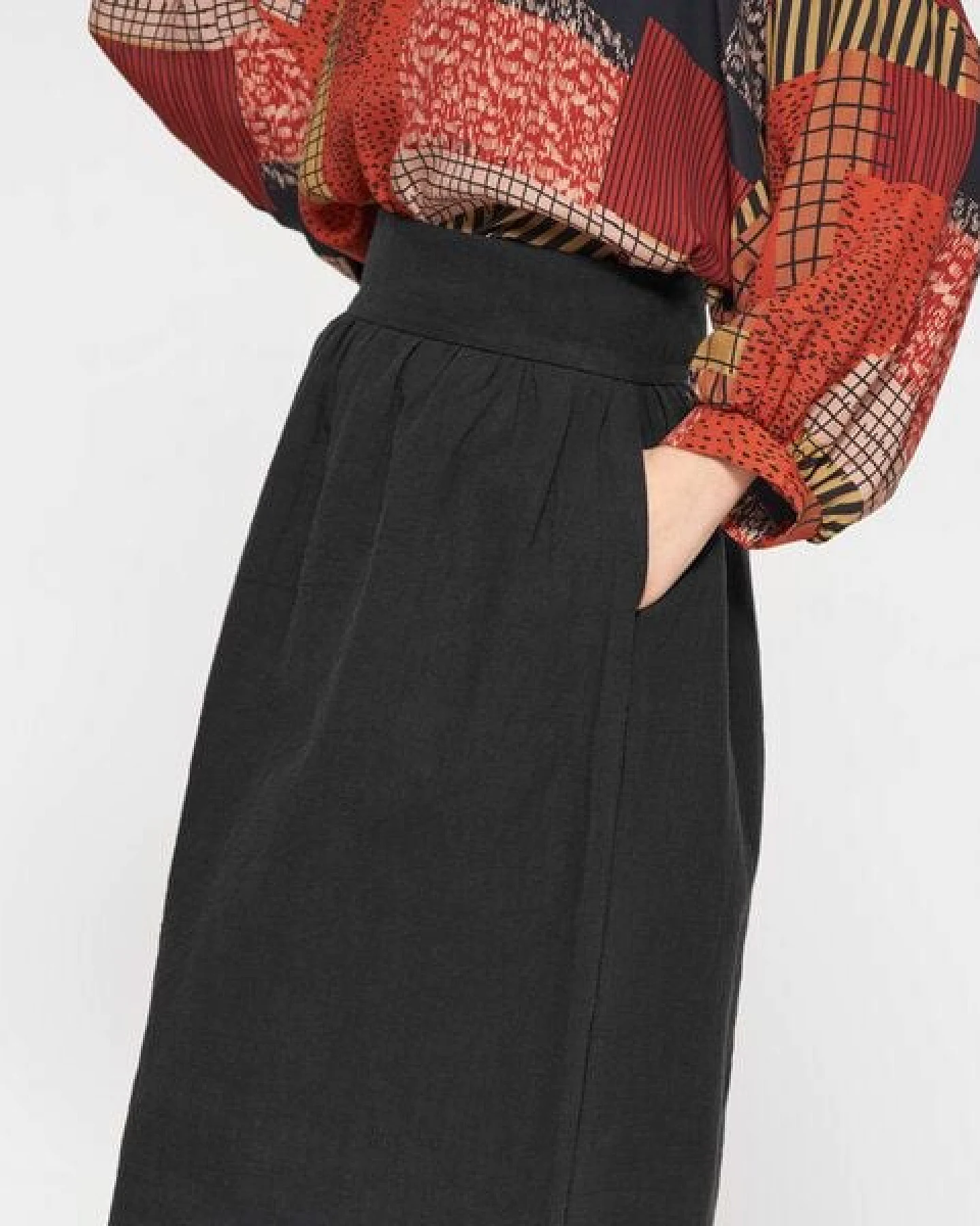WiDDA berlin Leinenrock ZIP – Ansicht 4