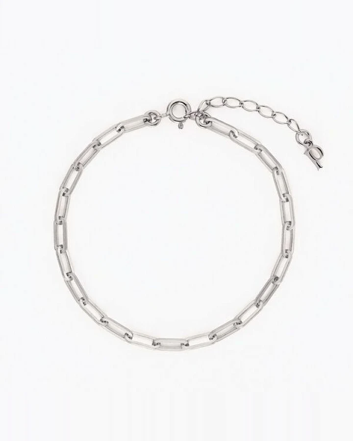 Paeoni Colors Klassisches Gliederarmband aus 18k Gold Vermeil, 925 Sterling Silber