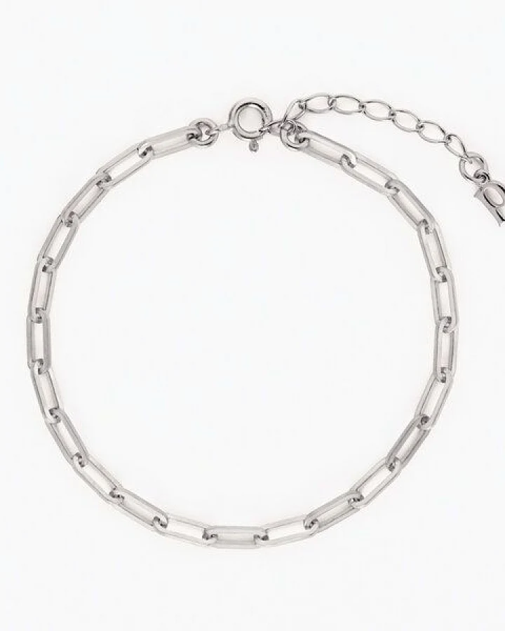 Paeoni Colors Klassisches Gliederarmband aus 18k Gold Vermeil, 925 Sterling Silber