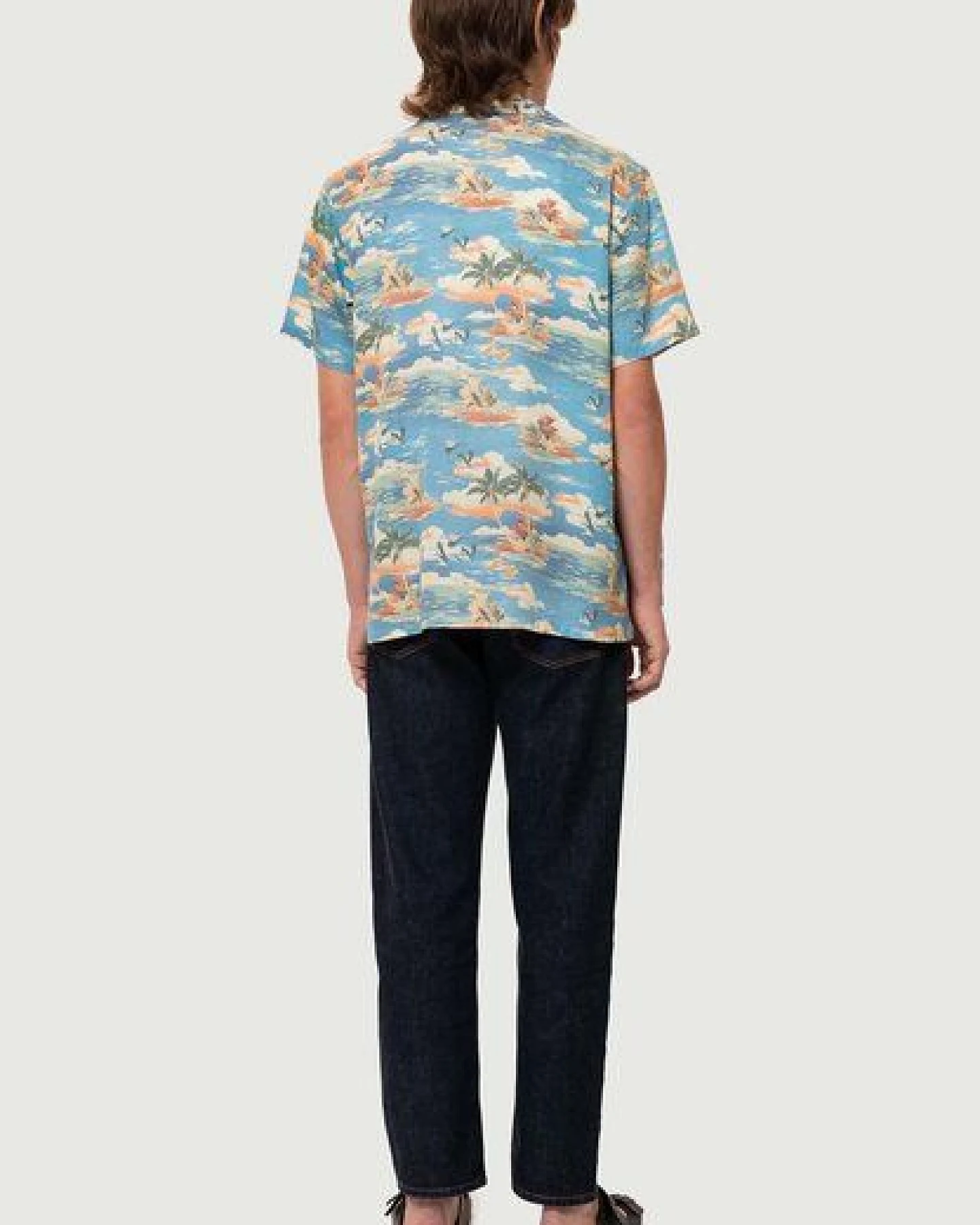 Nudie Jeans Hemd Arvid Hawaii – Ansicht 2
