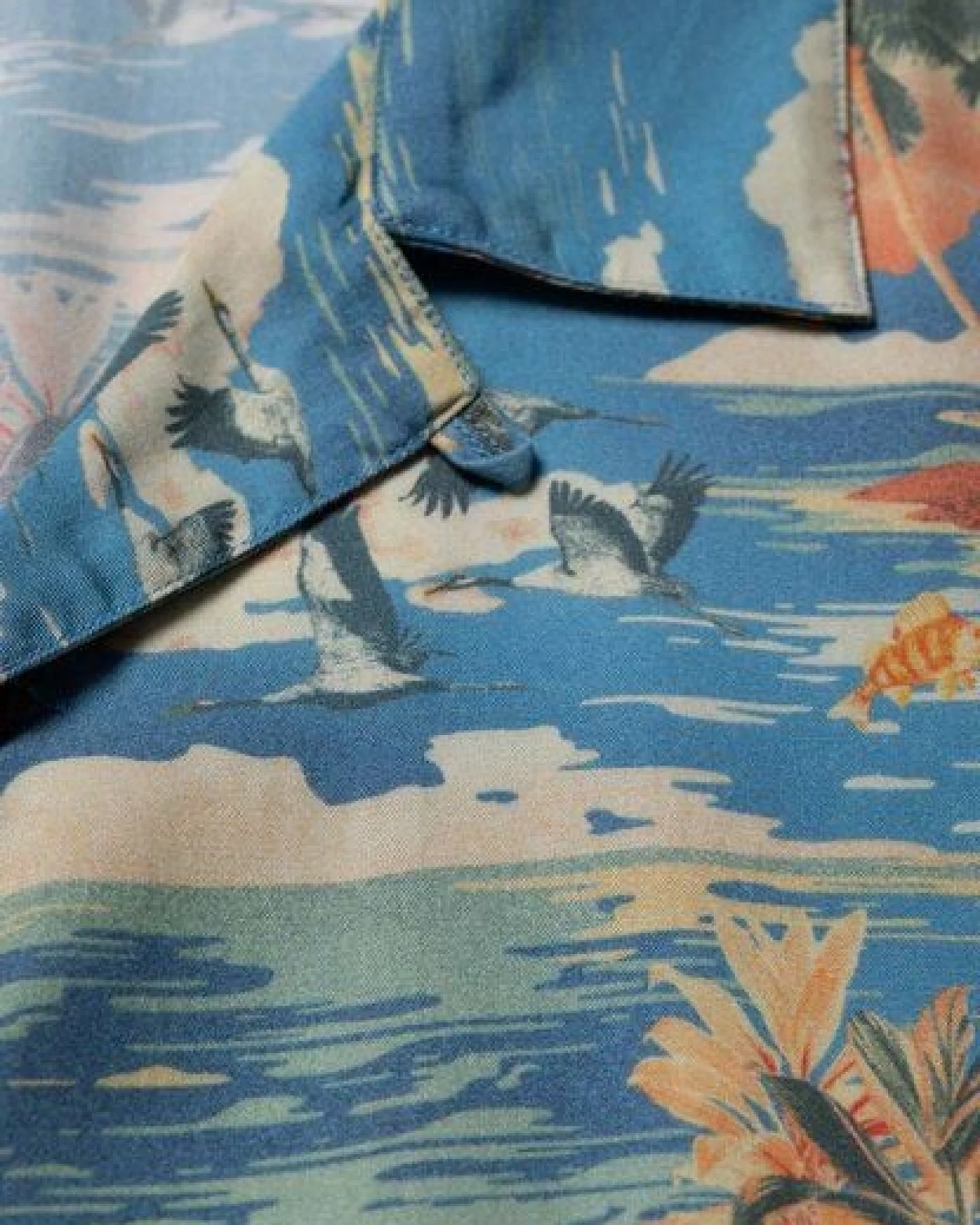 Nudie Jeans Hemd Arvid Hawaii – Ansicht 4