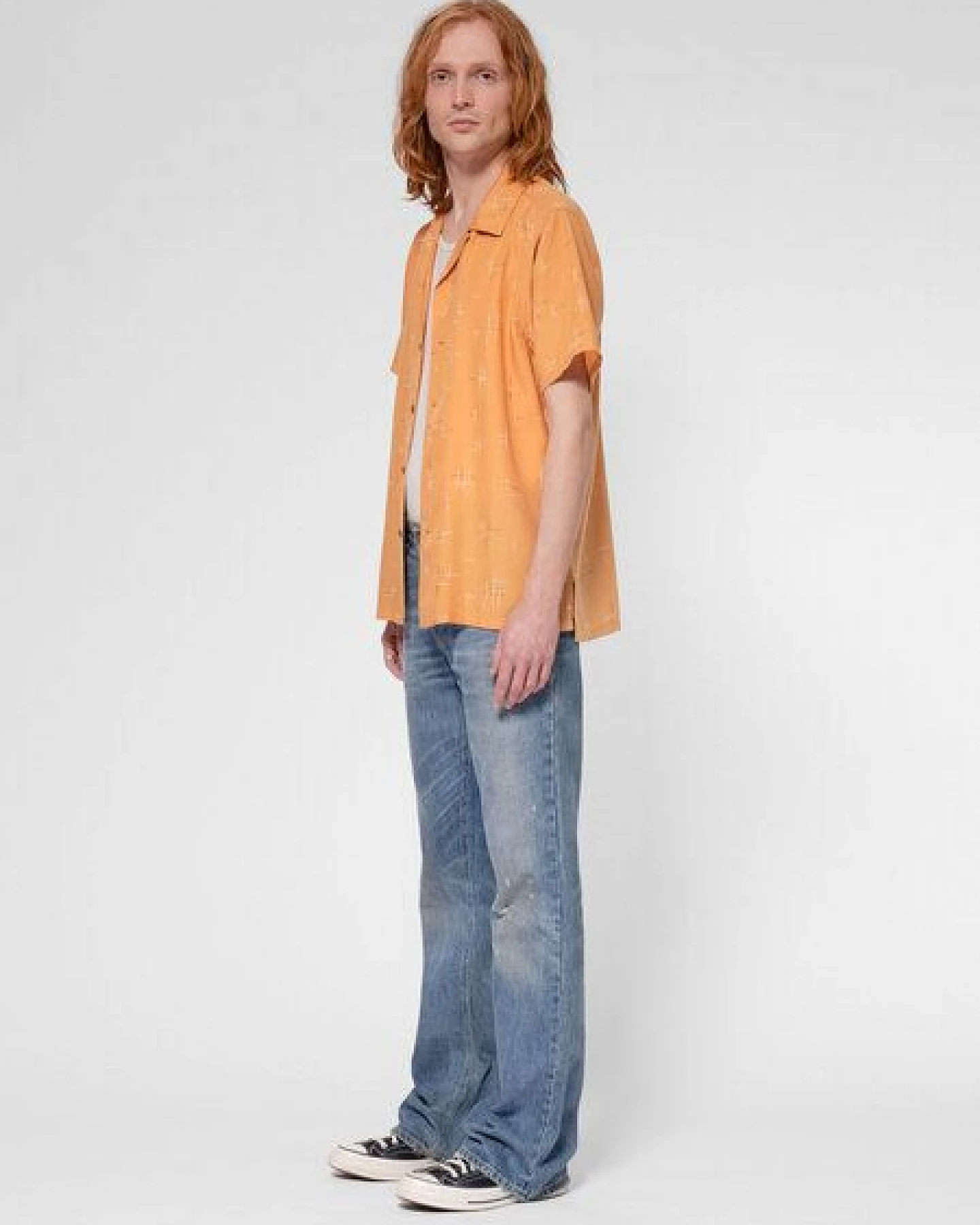 Nudie Jeans Hemd Arvid Hawaii – Ansicht 2