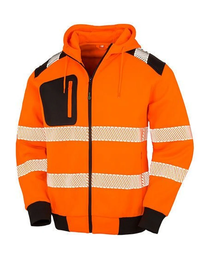 Result Genuine Recycled Sicherheits Softshelljacke Berufbekleidung Reflektierend bis Gr.3XL Warnschutz