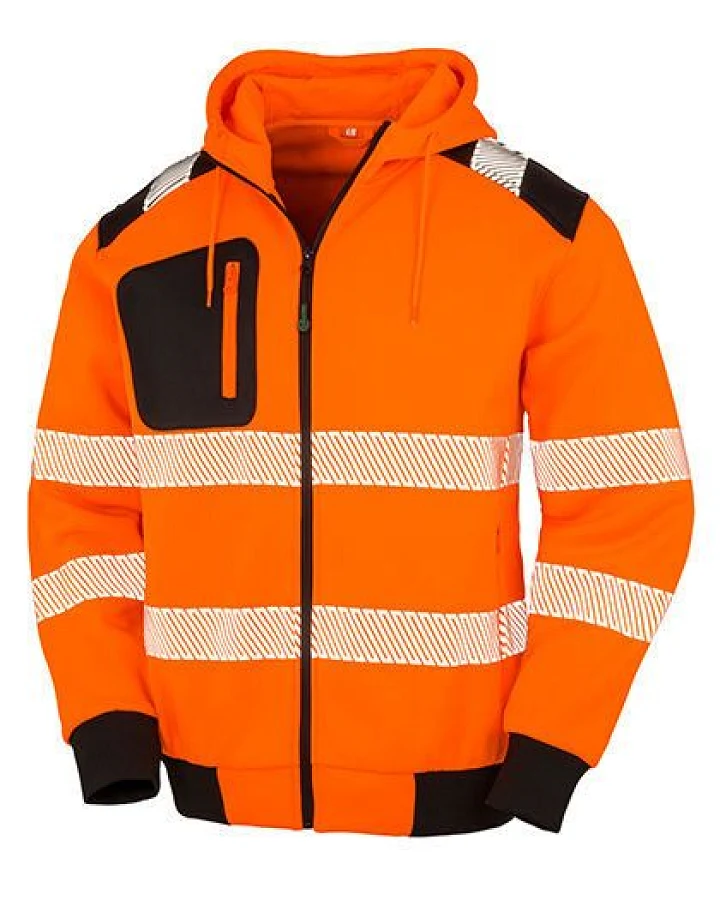 Result Genuine Recycled Sicherheits Softshelljacke Berufbekleidung Reflektierend bis Gr.3XL Warnschutz