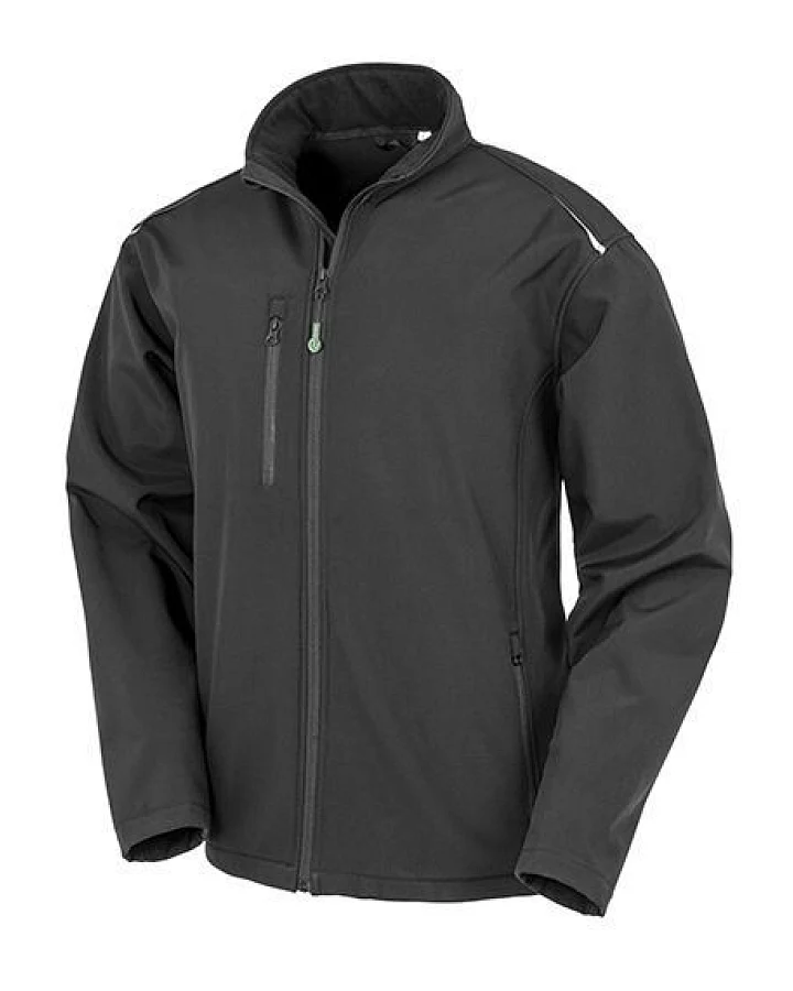 Result Genuine Recycled Herren Men Softshell - Jacke mit Brusttasche bis Gr.4XL