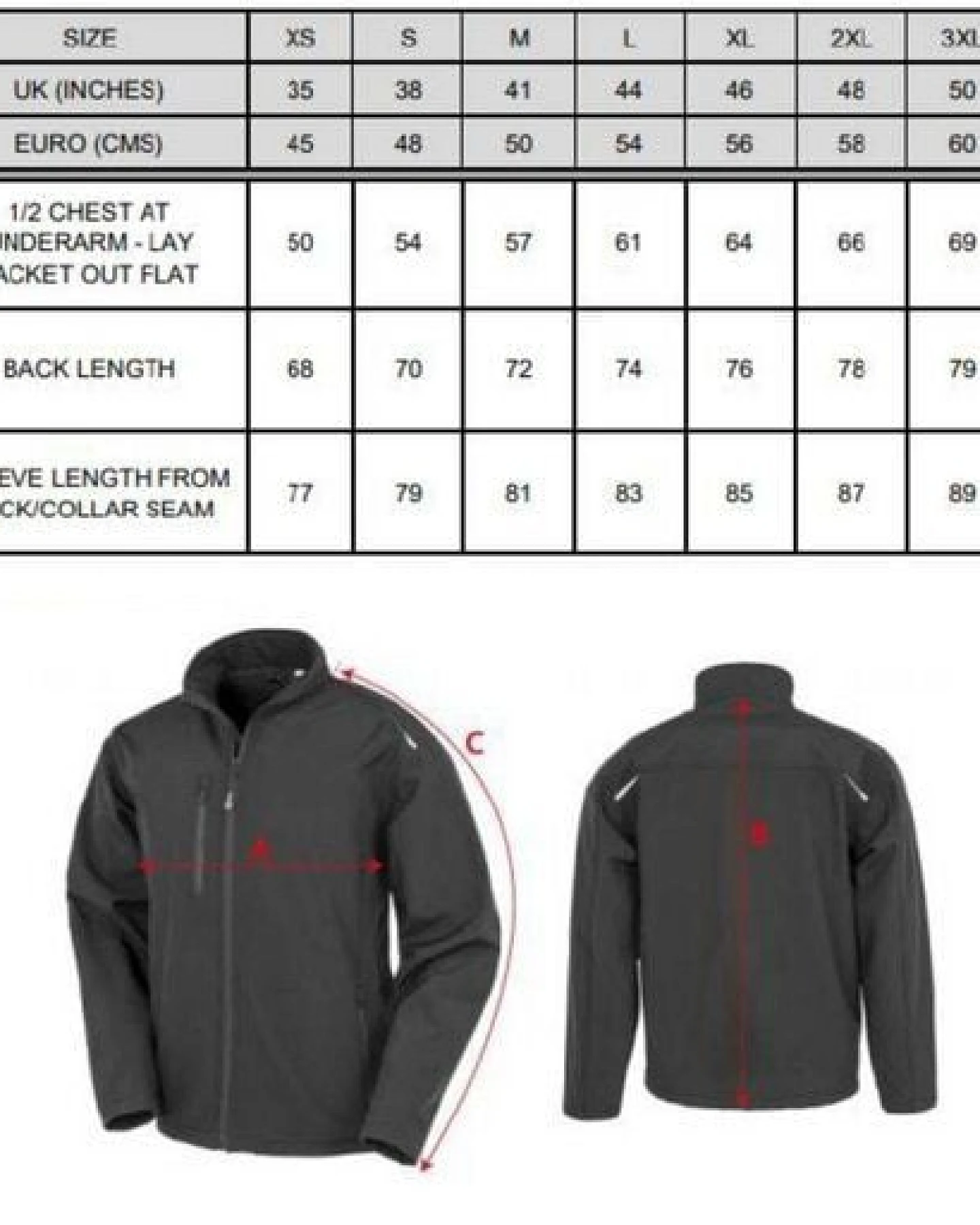 Result Genuine Recycled Herren Men Softshell - Jacke mit Brusttasche bis Gr.4XL – Ansicht 3