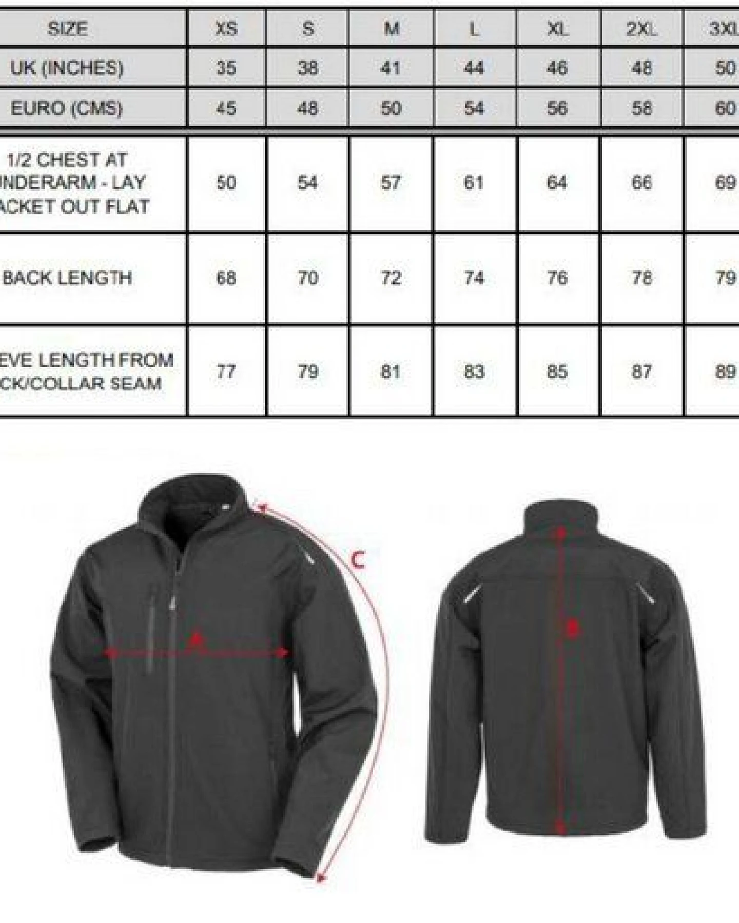 Result Genuine Recycled Herren Men Softshell - Jacke mit Brusttasche bis Gr.4XL – Ansicht 3