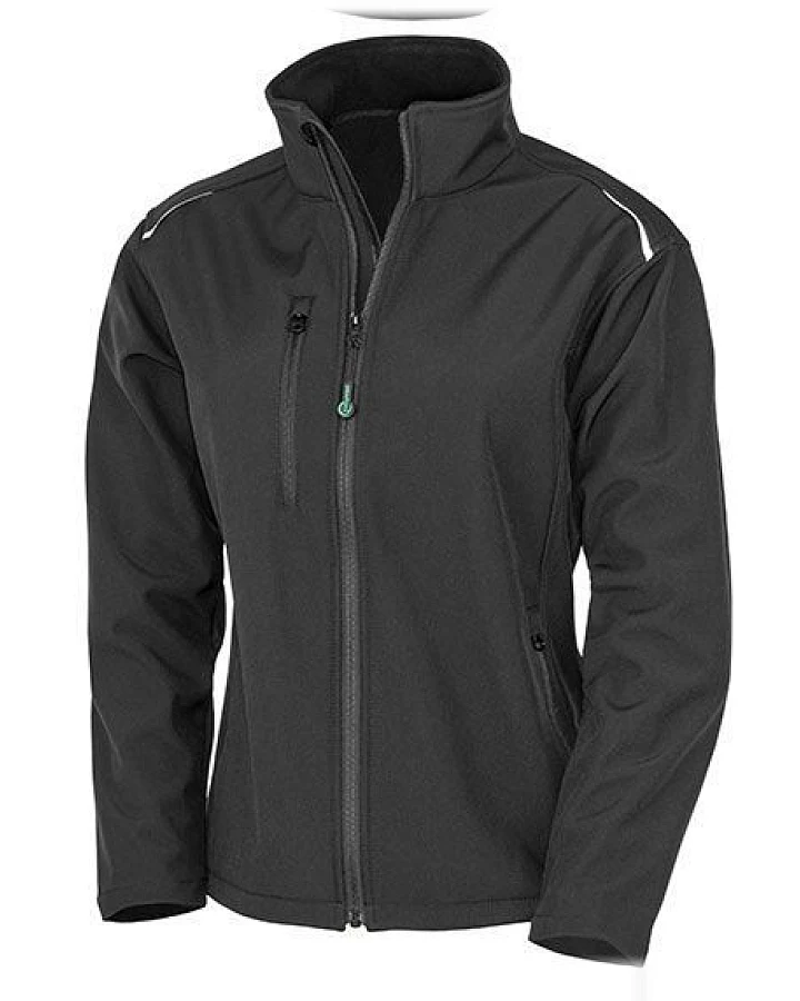 Result Genuine Recycled Damen Women Softshell - Jacke mit Brusttasche bis Gr.2XL