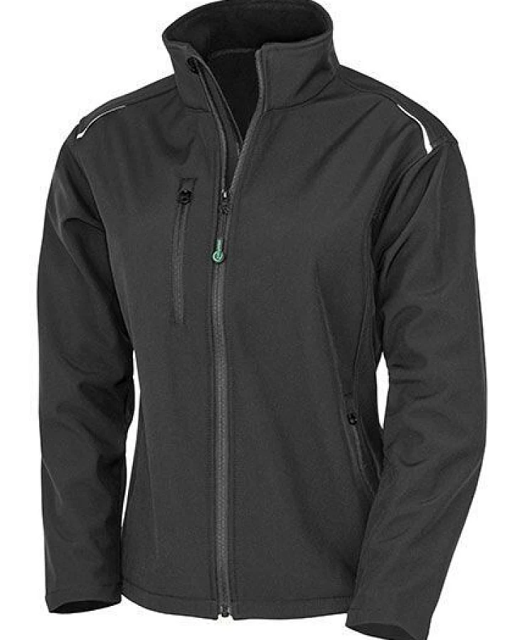 Result Genuine Recycled Damen Women Softshell - Jacke mit Brusttasche bis Gr.2XL