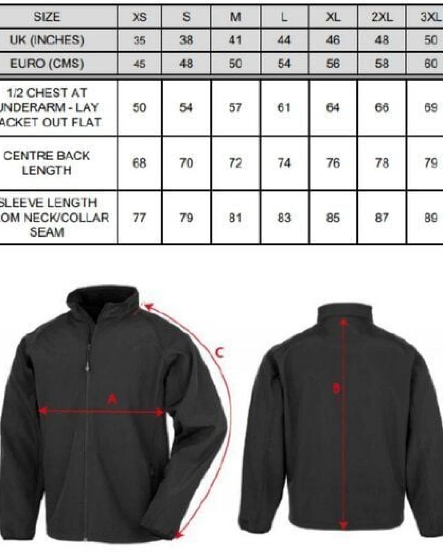 Result Genuine Recycled Herren Men Atmungsaktive Softshell - Jacke mit Stehkragen bis Gr. 3XL – Ansicht 4