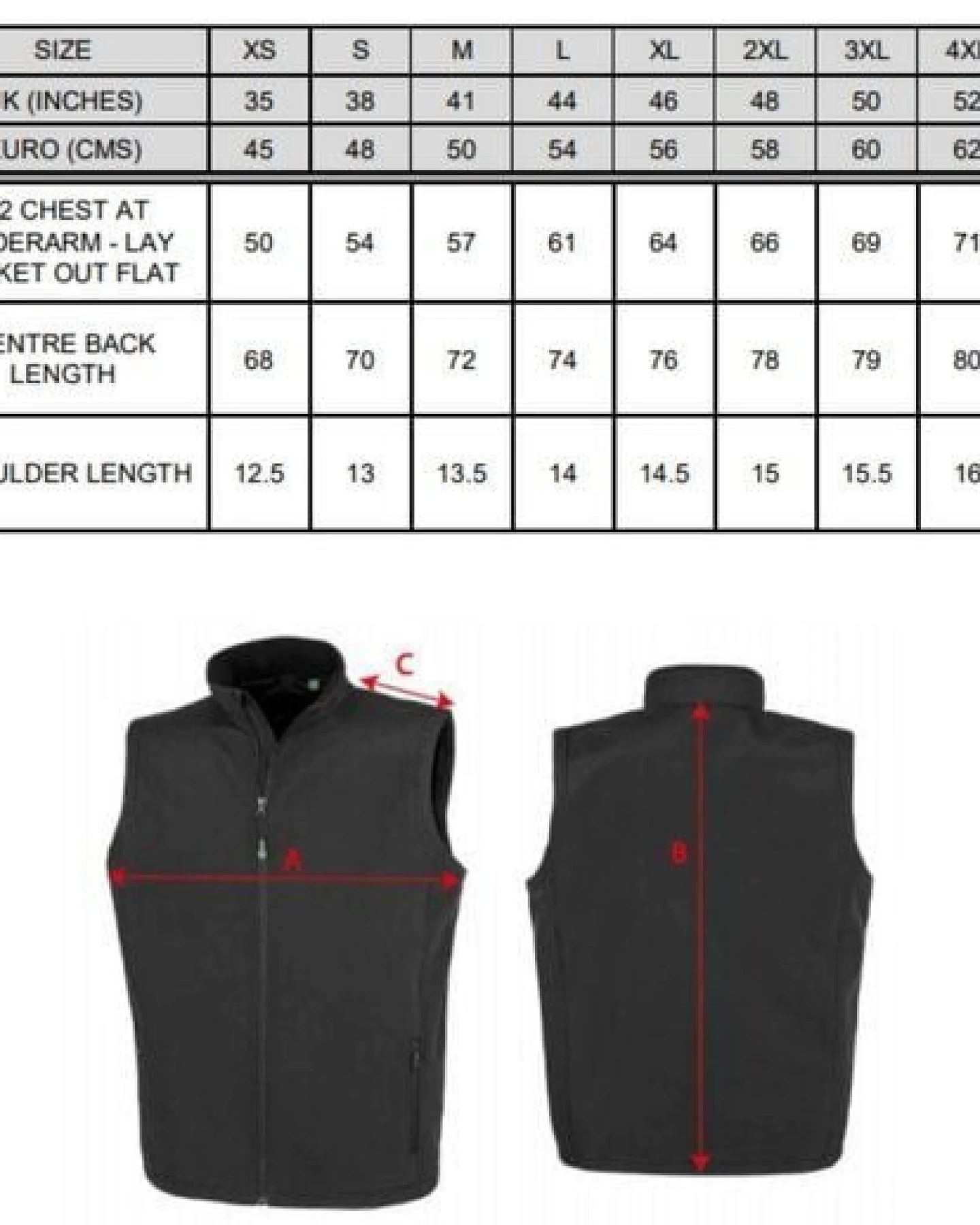 Result Genuine Recycled Herren Men Bodywarmer Weste Atmungsaktiv Wasserabweisend recycelt – Ansicht 4