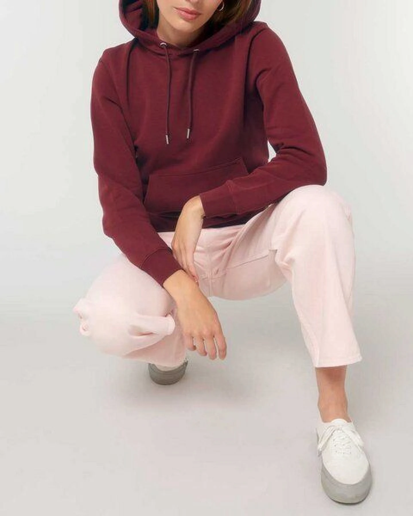 YTWOO Nachhaltiger Unisex Hoodie aus Bio-Baumwolle und recyceltem PET; Terry – Ansicht 3