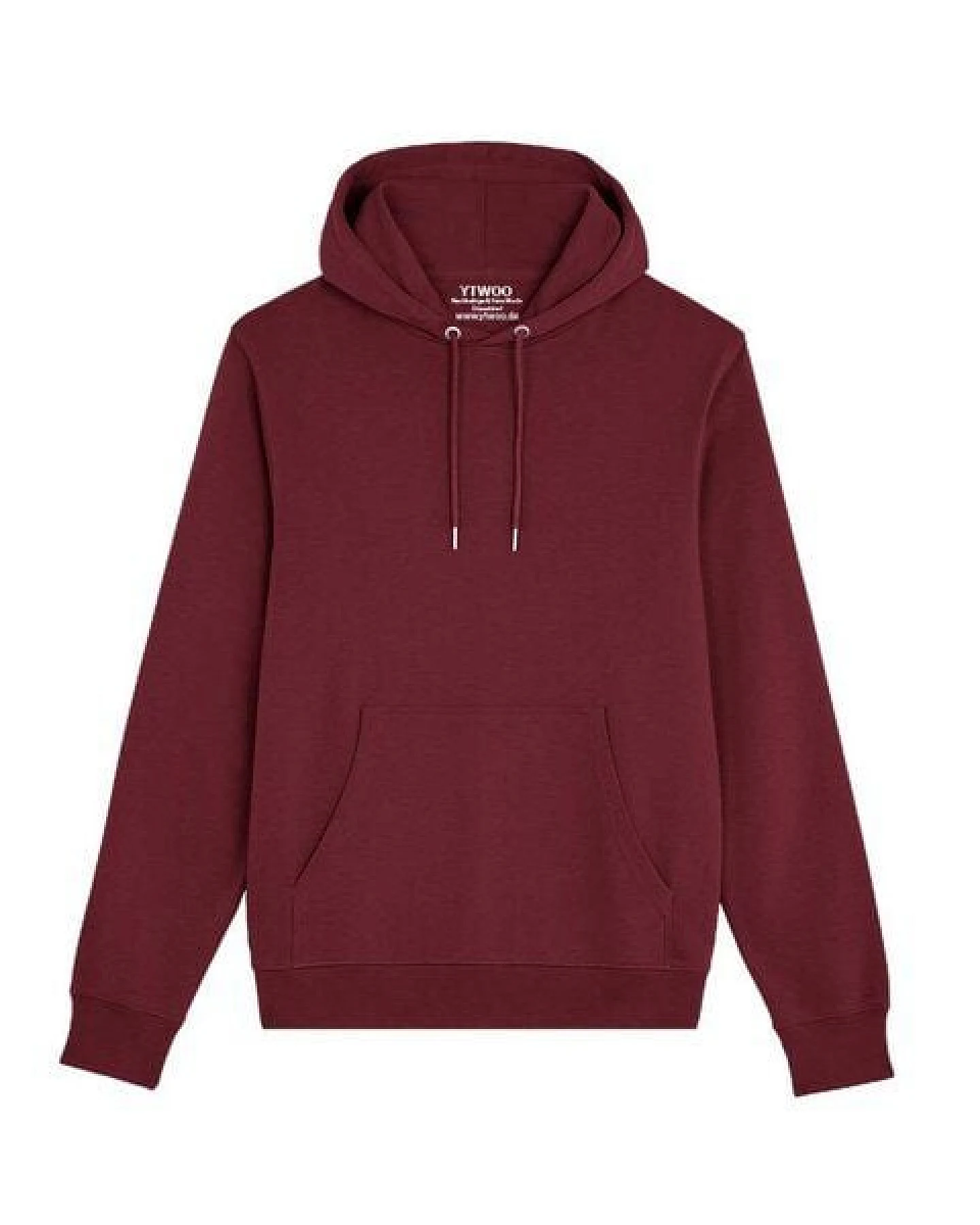 YTWOO Nachhaltiger Unisex Hoodie aus Bio-Baumwolle und recyceltem PET; Terry – Ansicht 4