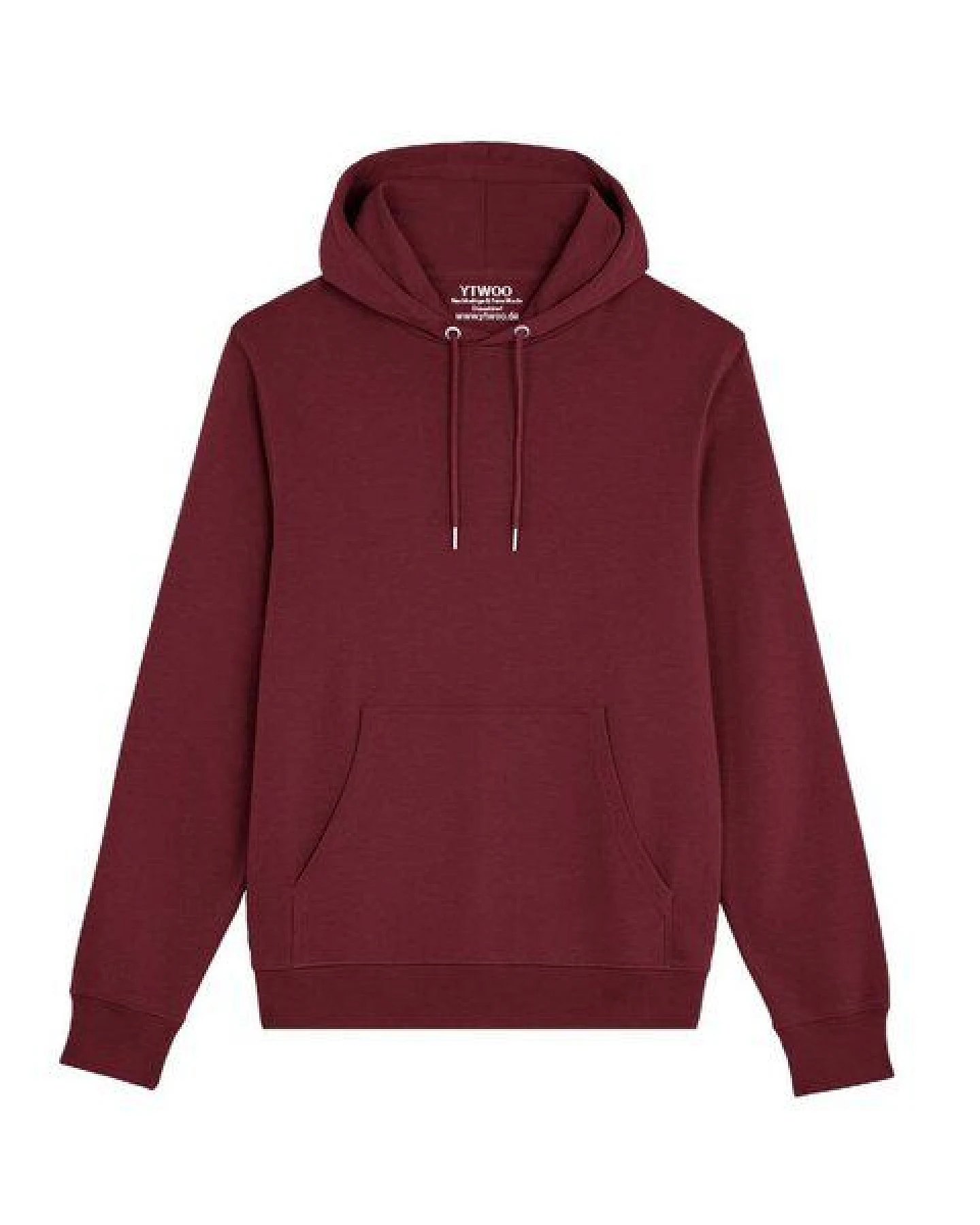 YTWOO Nachhaltiger Unisex Hoodie aus Bio-Baumwolle und recyceltem PET; Terry – Ansicht 4