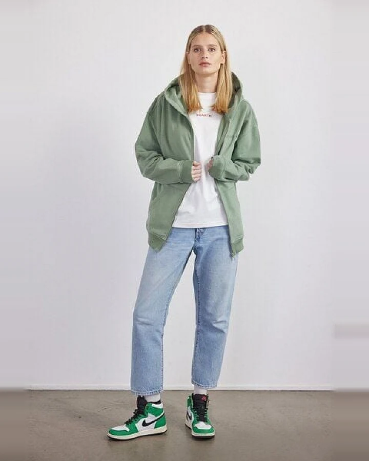 BEARTH Zip Hoodie Unisex Bio-Baumwoll Mix
