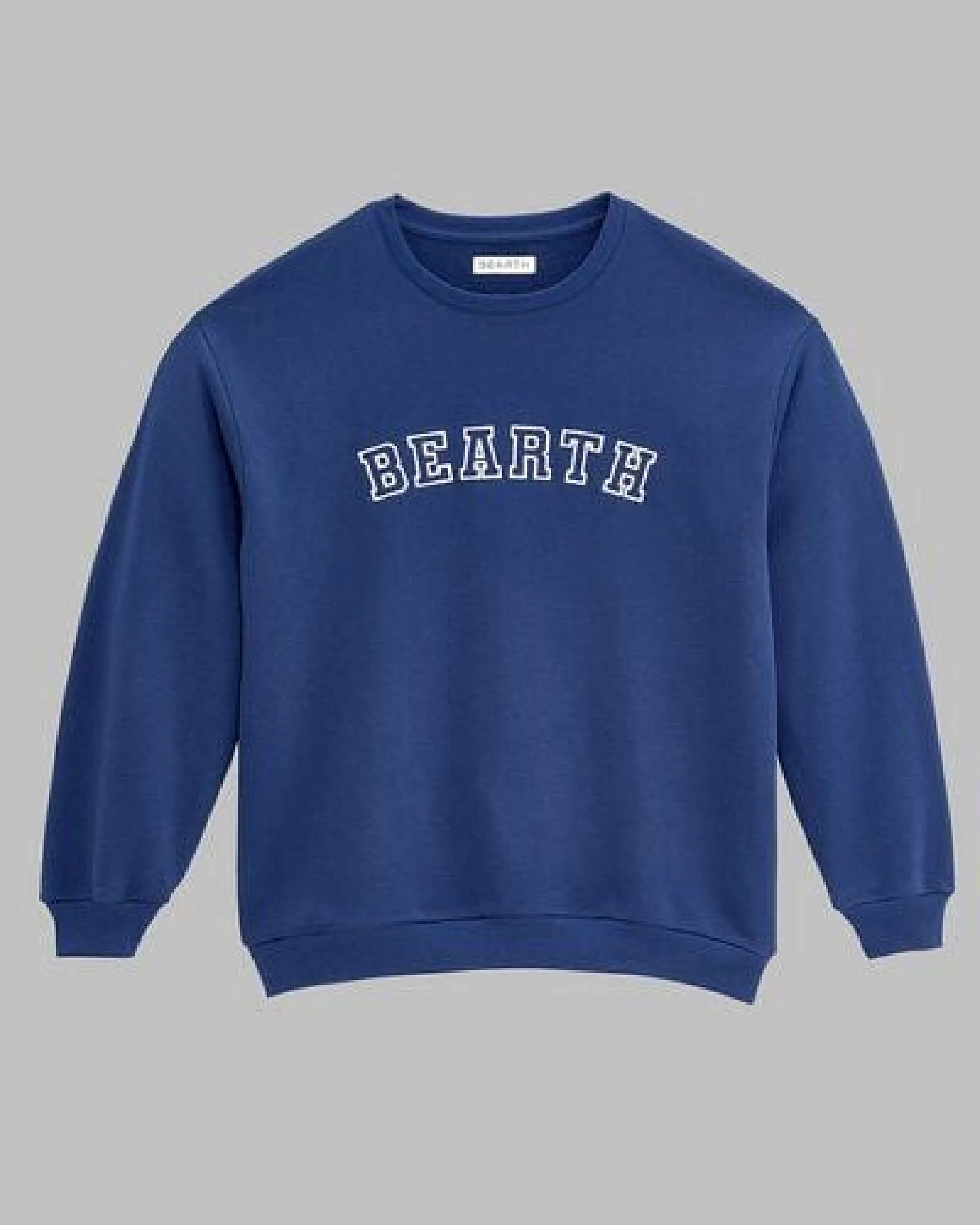 BEARTH Sweatshirt Unisex College Stick Bio-Baumwolle – Ansicht 3