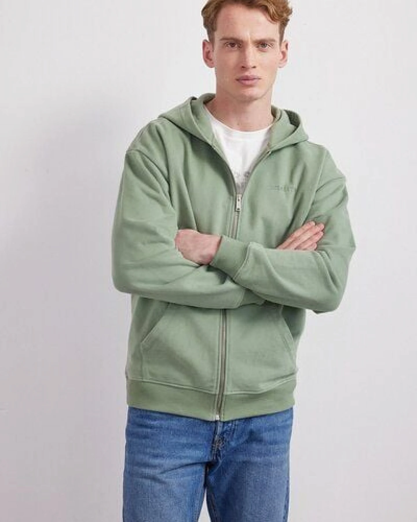 BEARTH Zip Hoodie Unisex Bio-Baumwoll Mix (m) – Ansicht 2