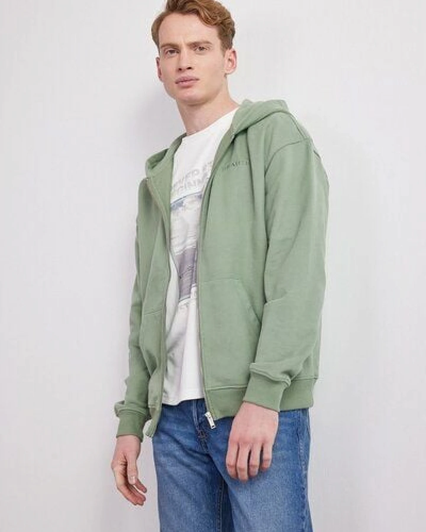 BEARTH Zip Hoodie Unisex Bio-Baumwoll Mix (m) – Ansicht 3