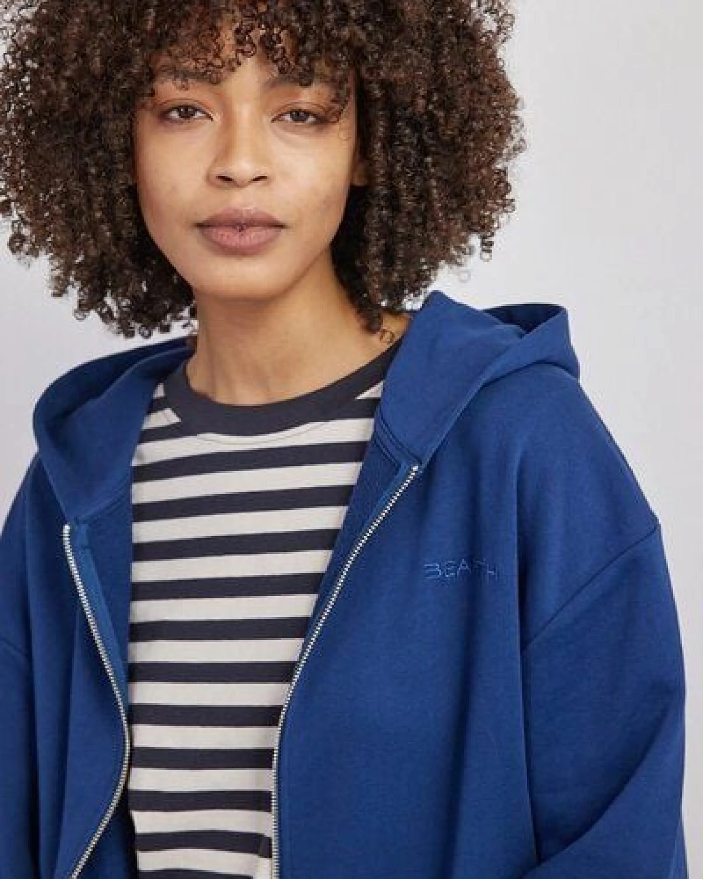 BEARTH Zip Hoodie Unisex Bio-Baumwolle – Ansicht 4
