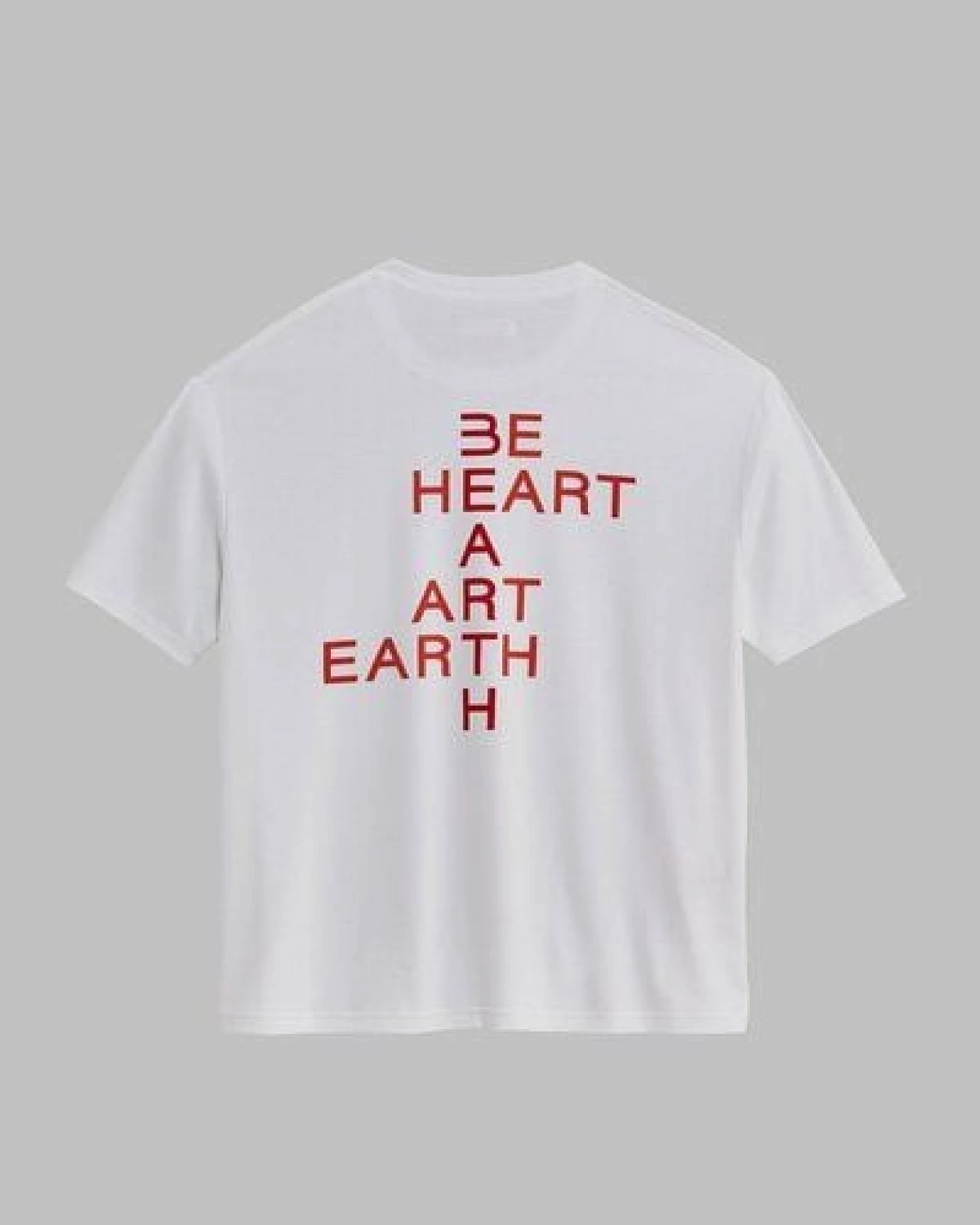 BEARTH T-Shirt Unisex Puzzle Grid Print Bio-Baumwolle – Ansicht 3