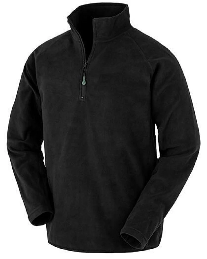 Result Genuine Recycled Recycelter Fleecepullover Troyer Unisex Damen / Herren